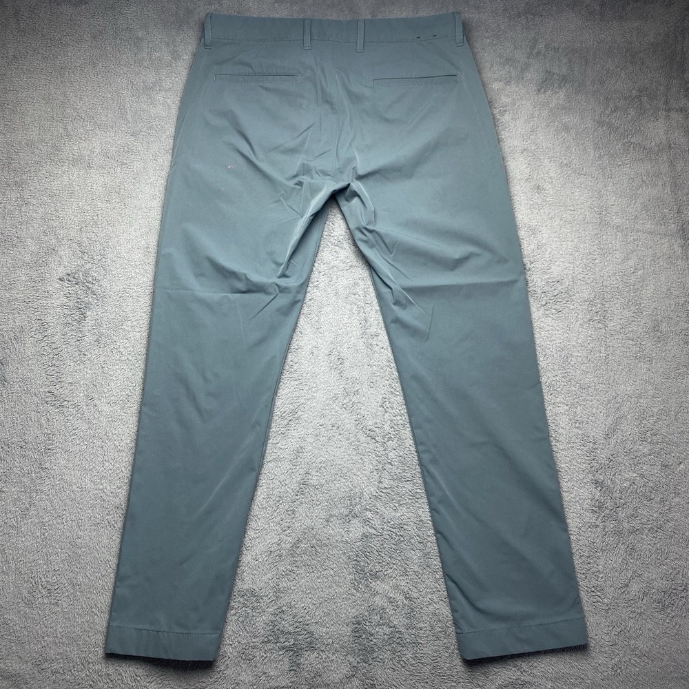 J Crew Slim Fit Tech Performance Flex Pants Mens 32x30 Gray Stretch - Picture 2 of 9